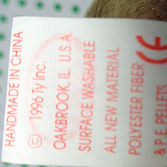 TY Peace Bear 1996 DOB - Picture 13 of 16